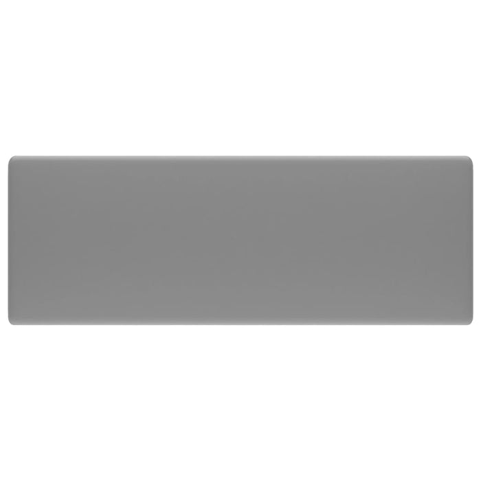 Lavabo con Troppopieno Cubico Grigio Opaco 41x41 cm in Ceramica 146949