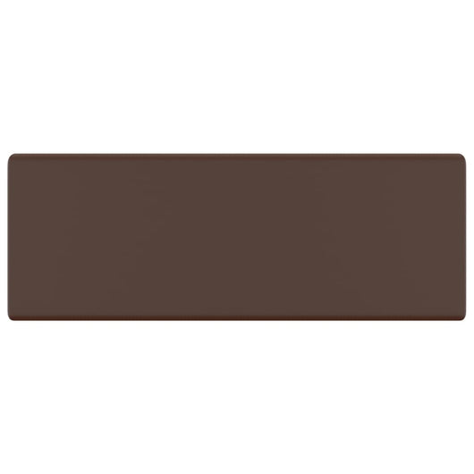 Lavabo quadrato con troppopieno testa di moro opaco 41 x 41 cm ceramica 02_0002693