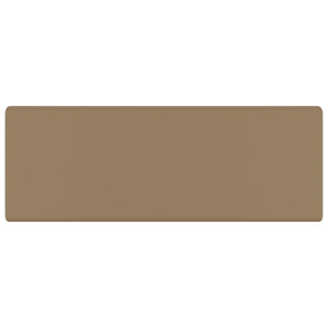 Lavabo Troppopieno Quadrato Crema Opaco 41x41cm Ceramica 146952