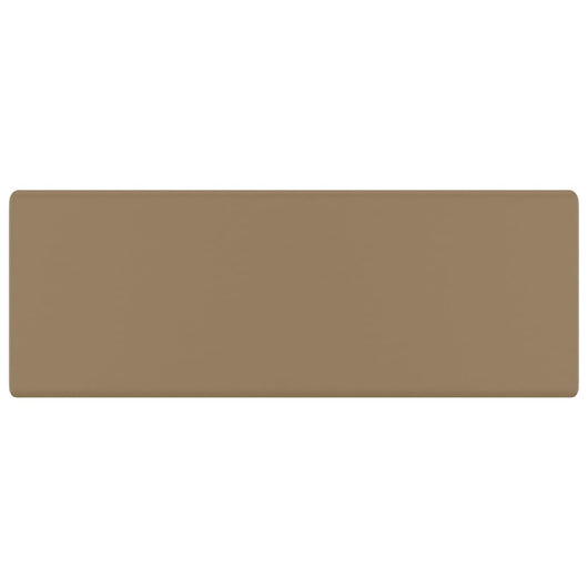 Lavabo-Lavandino-Lavello Troppopieno Quadrato Crema Opaco 41x41cm Ceramica