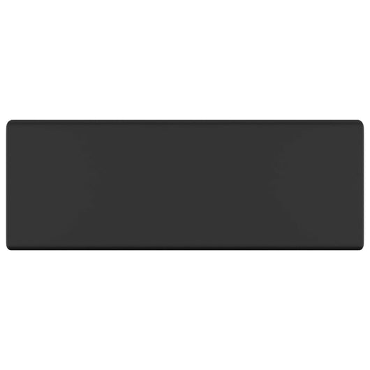 Lavabo quadrato di lusso con troppopieno da appoggio WC lavabo bagno stanza cosmetica casa nero opaco 41 x 41 cm ceramica 02_0002695