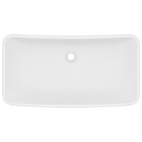 Lavabo rettangolare di lusso da appoggio wc lavabo bagno stanza cosmetici casa bianco opaco 71x38 cm ceramica 02_0002696