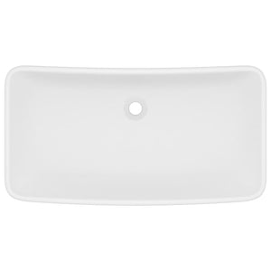 Lavabo rettangolare di lusso da appoggio wc lavabo bagno stanza cosmetici casa bianco opaco 71x38 cm ceramica 02_0002696