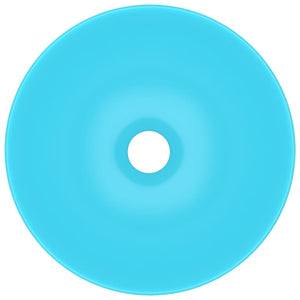 Lavabo da bagno lavabo da appoggio WC lavabo cucina lavabo stanza cosmetica interno casa ceramica 28 cm verde rotondo 02_0002722