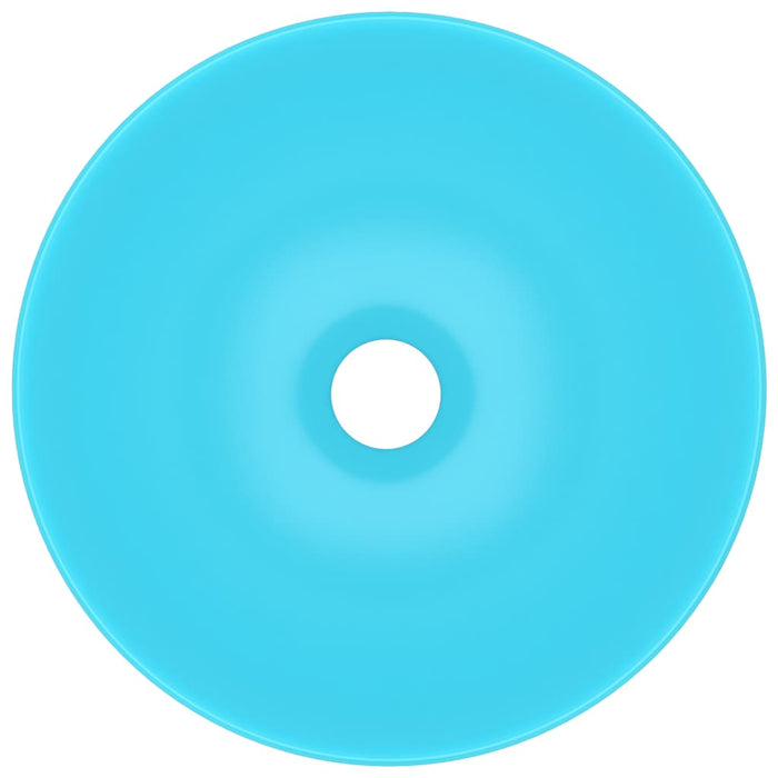 Lavabo da bagno lavabo da appoggio WC lavabo cucina lavabo stanza cosmetica interno casa ceramica 28 cm verde rotondo 02_0002722