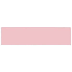 Lavandino con Troppopieno in Ceramica Rosa Opaco 146988