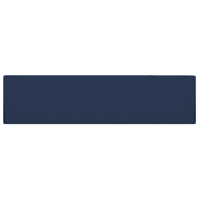 Lavandino con Troppopieno in Ceramica Blu Scuro cod mxl 40154