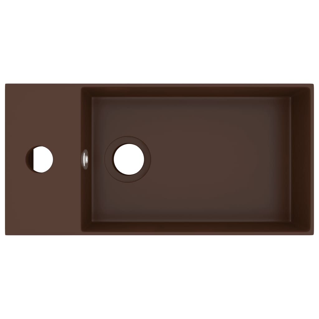 Lavabo bagno con troppopieno in ceramica testa di moro 02_0002737