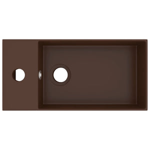 Lavabo bagno con troppopieno in ceramica testa di moro 02_0002737