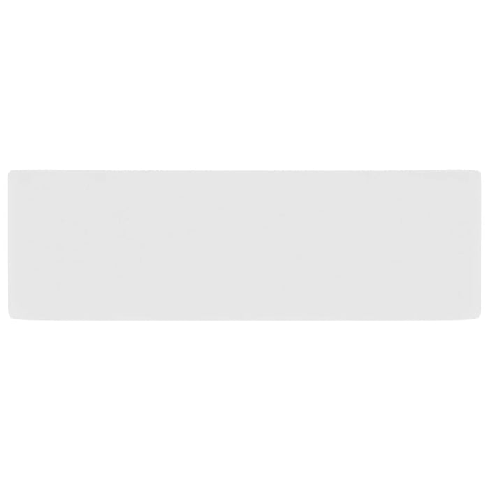 Lavandino Luxury Bianco Opaco 41x30x12 cm in Ceramica 147042