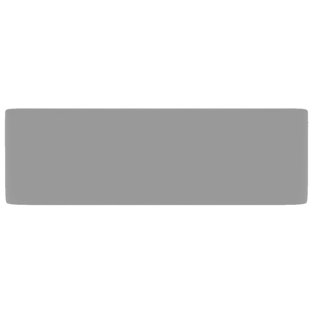 Lavandino Luxury Grigio Chiaro Opaco 41x30x12 cm in Ceramica 147048