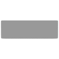 Lavandino Luxury Grigio Chiaro Opaco 41x30x12 cm in Ceramica 147048