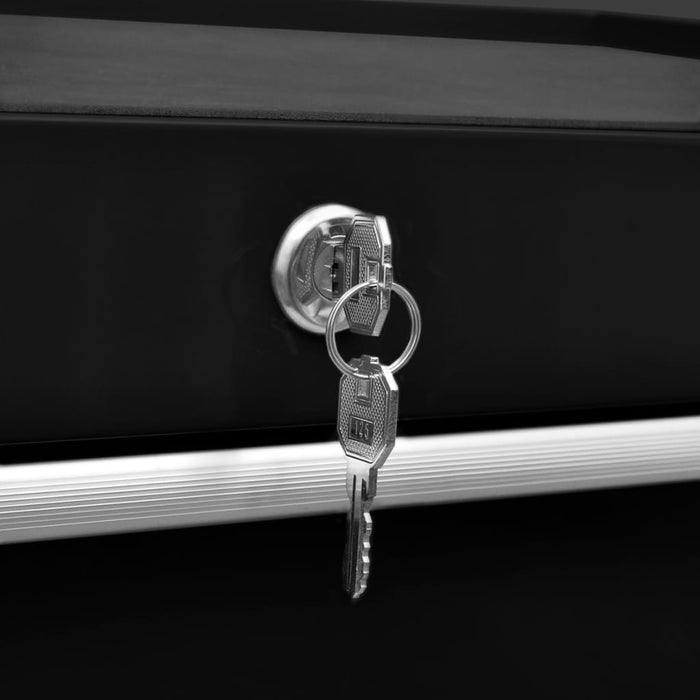 Carrello Portautensili con 7 Cassetti per Officina Nero 147174