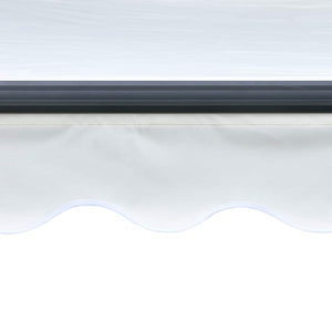 Tenda da Sole Retrattile Manuale con LED 300x250 cm Antracite 3055221