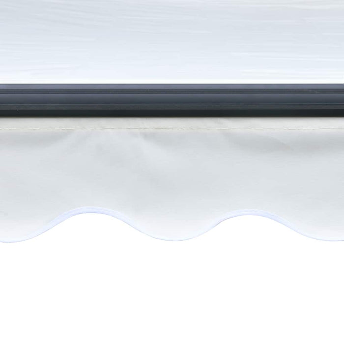 Tenda da Sole Retrattile Manuale con LED 300x250 cm Antracite 3055221