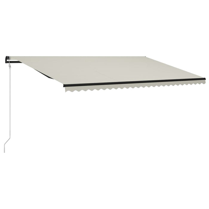 Tenda da Sole Retrattile Automatica 600x300 cm Crema 3055270