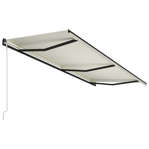 Tenda da Sole Retrattile Automatica 600x300 cm Crema 3055270
