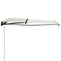 Tenda da Sole Retrattile Sensore Vento e LED 400x300cm Crema 3055300