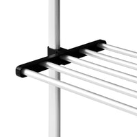 Sistema per Guardaroba Telescopico con Mensole in Alluminio cod mxl 72507