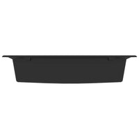 Lavello da cucina-Lavandino-Lavabo Nero 79 x 50 x 31 cm Granito