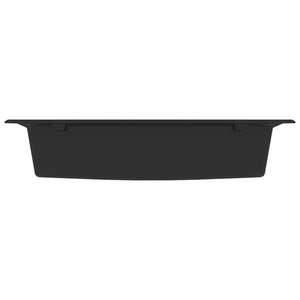 Lavello da cucina-Lavandino-Lavabo Nero 79 x 50 x 31 cm Granito