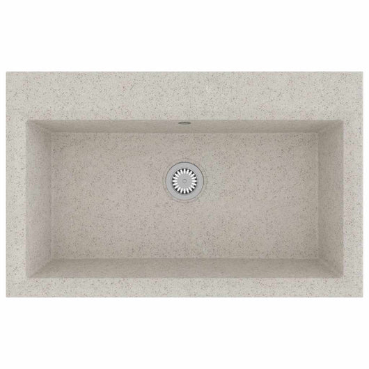 Lavello da cucina Beige 79 x 50 x 31 cm Granito 147055