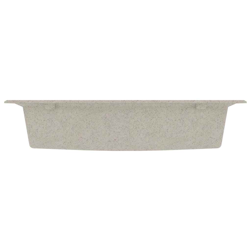 Lavello da Cucina-Lavandino-Lavabo Beige 79 x 50 x 31 cm Granito