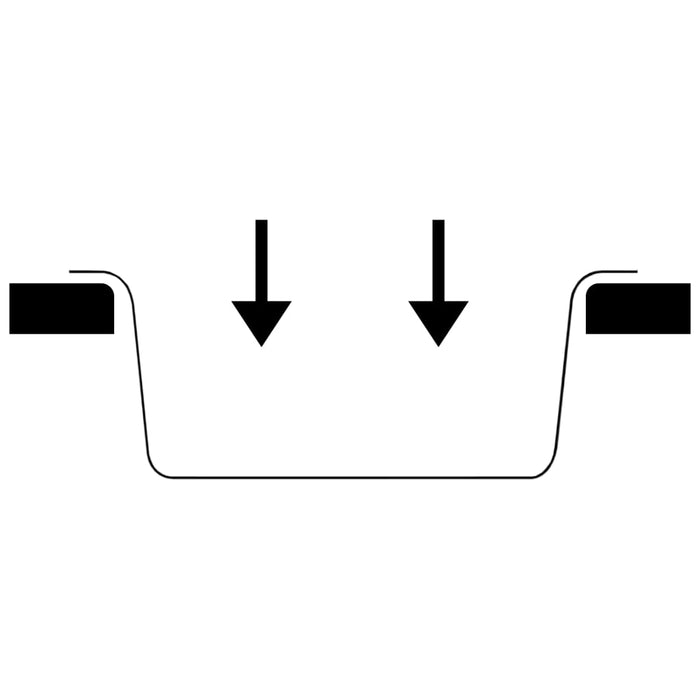 Lavello da cucina con foro troppo pieno Granito Bianco 02_0002376
