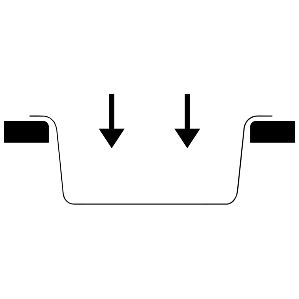 Lavello da Cucina con Foro Troppopieno-Lavandino-Lavabo Grigio in Granito