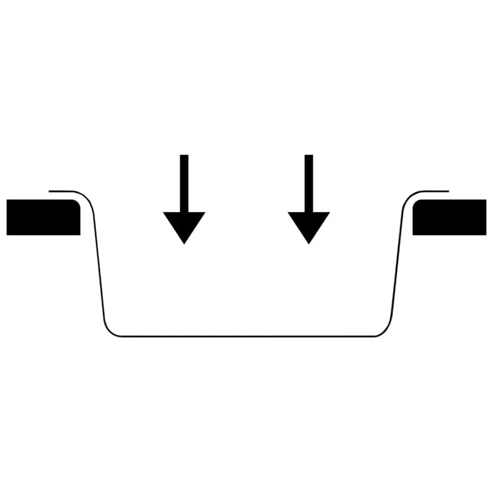 Lavello da Cucina con Foro Troppopieno Grigio in Granito