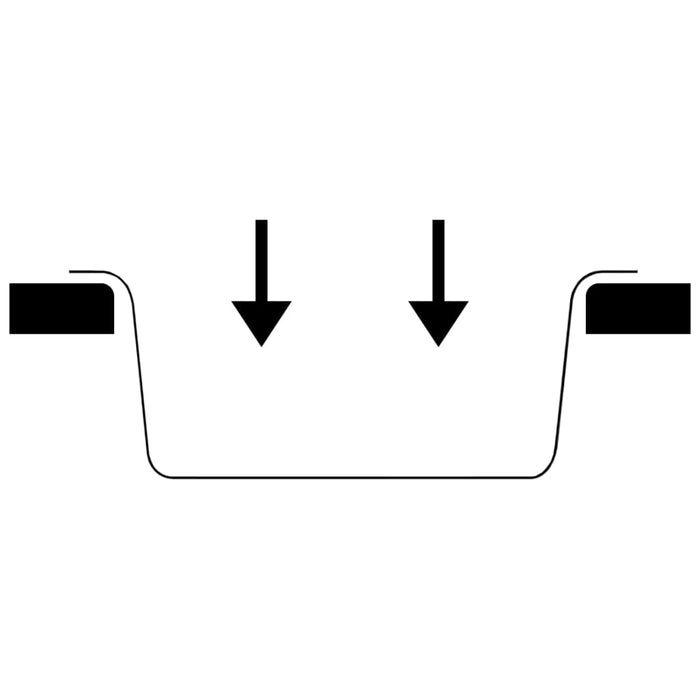 Lavello da Cucina con Foro Troppopieno Beige in Granito 147063