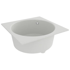 Lavello da cucina Bianco 48 x 48 x 20.5 cm Granito 147068
