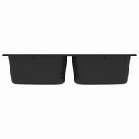 Lavello da cucina in granito nero 760x480x184 mm - 147081