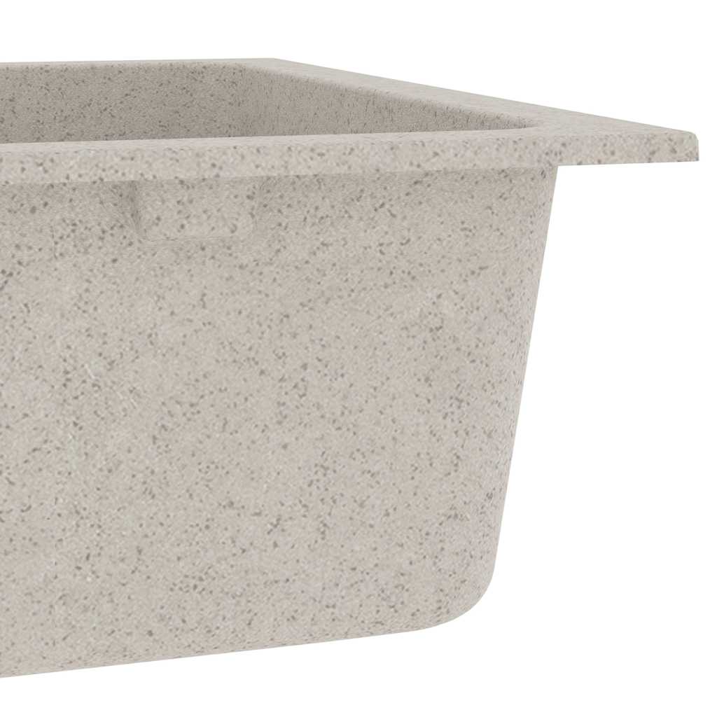 Lavello da cucina  Beige 760x480x184 mm Granito 147083