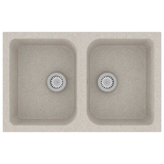 Lavello da cucina  Beige 760x480x184 mm Granito 147083