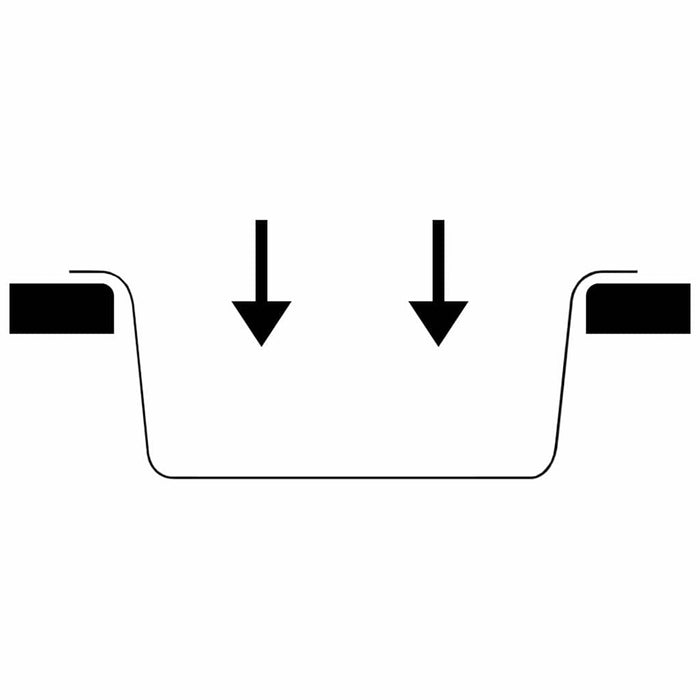 Lavello da Cucina Bianco 760x480x184 mm Granito 147084