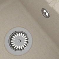 Lavello da cucina con foro troppo pieno 58 x 44 cm granito beige 02_0004358