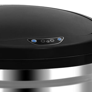 Pattumiera con sensore automatico 40 litri in acciaio inox 02_0006078