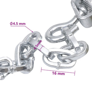Catene da Neve per Pneumatici 2 pz 16 mm SUV 4x4 Misura 400 210608