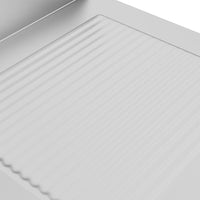 Mobile cucina professionale da 96 cm con gocciolatoio in acciaio inox 02_0000003