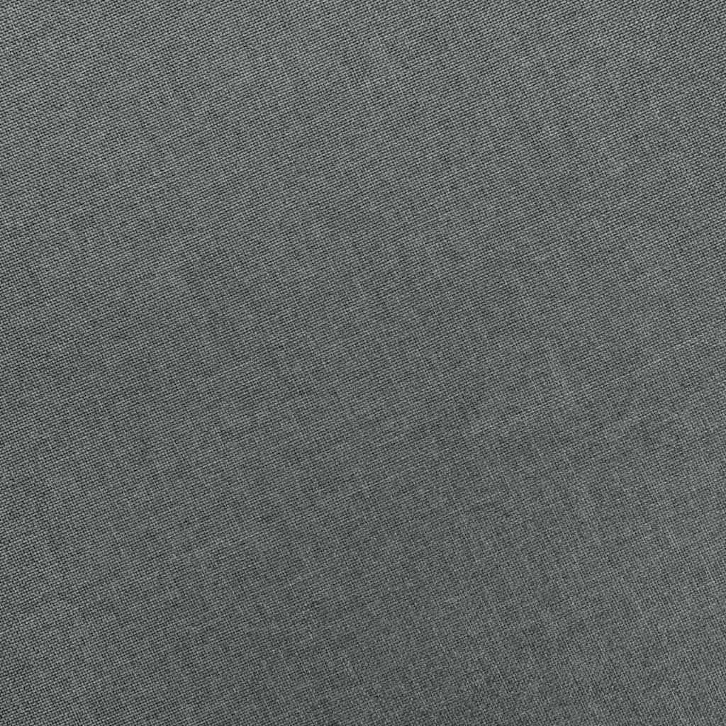 Poltrona con Poggiapiedi Grigio Chiaro in Tessuto 320151