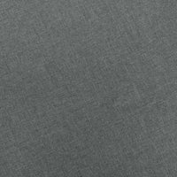 Poltrona con Poggiapiedi Grigio Chiaro in Tessuto 320151