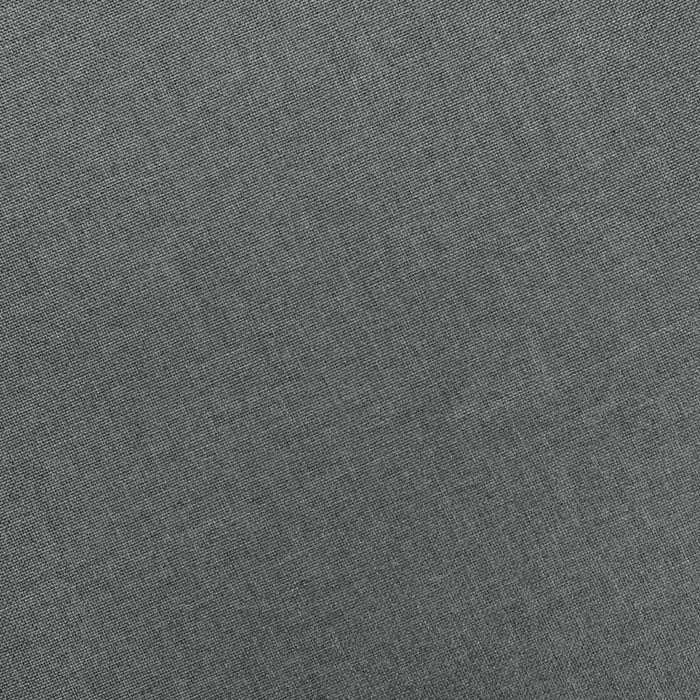 Poltrona con Poggiapiedi Grigio Chiaro in Tessuto 320151