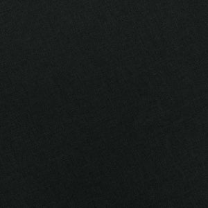 Poltrona con Poggiapiedi Nera in Tessuto 320153