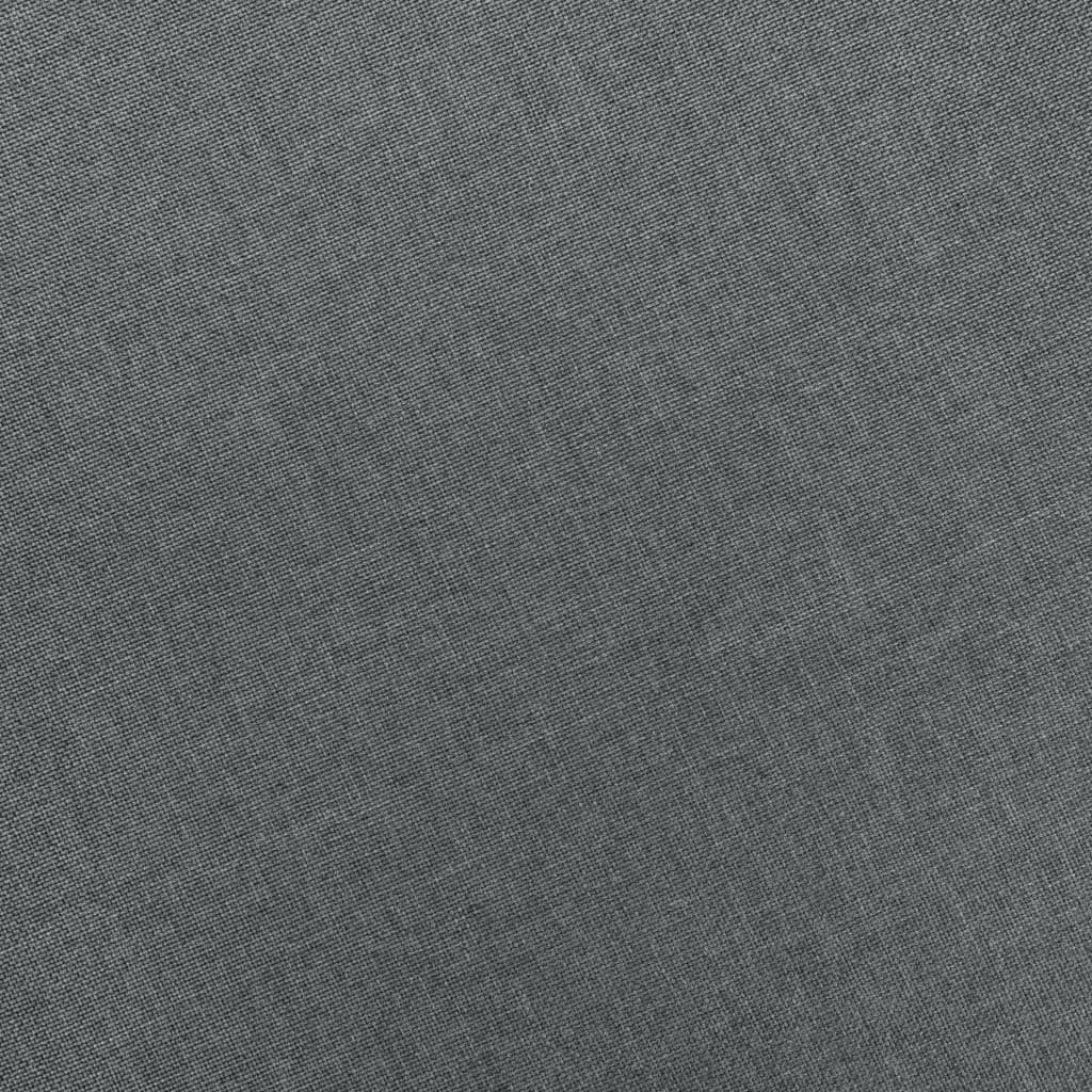 Poltrona Relax Massaggio Poggiapiedi Grigio Chiaro in Tessuto 320161