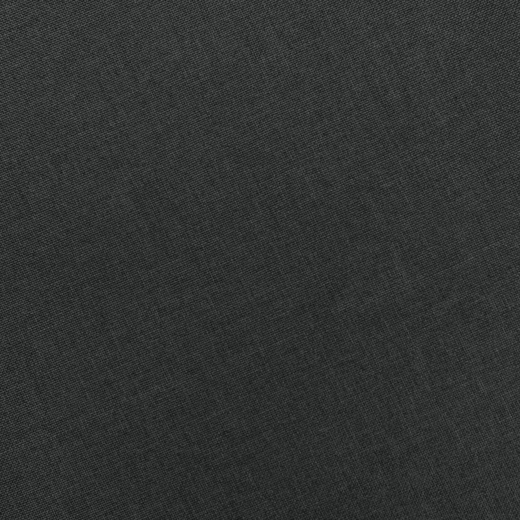 Poltrona Massaggiante con Poggiapiedi Grigio Scuro in Tessuto 320162