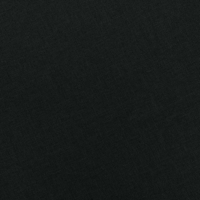 Poltrona Massaggiante con Poggiapiedi Nera in Tessuto 320163