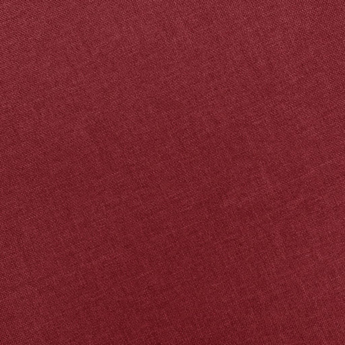 Poltrona Massaggiante con Poggiapiedi Rosso Vino in Tessuto 320164