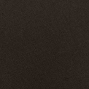 Poltrona Massaggiante con Poggiapiedi Marrone Scuro in Tessuto 320166