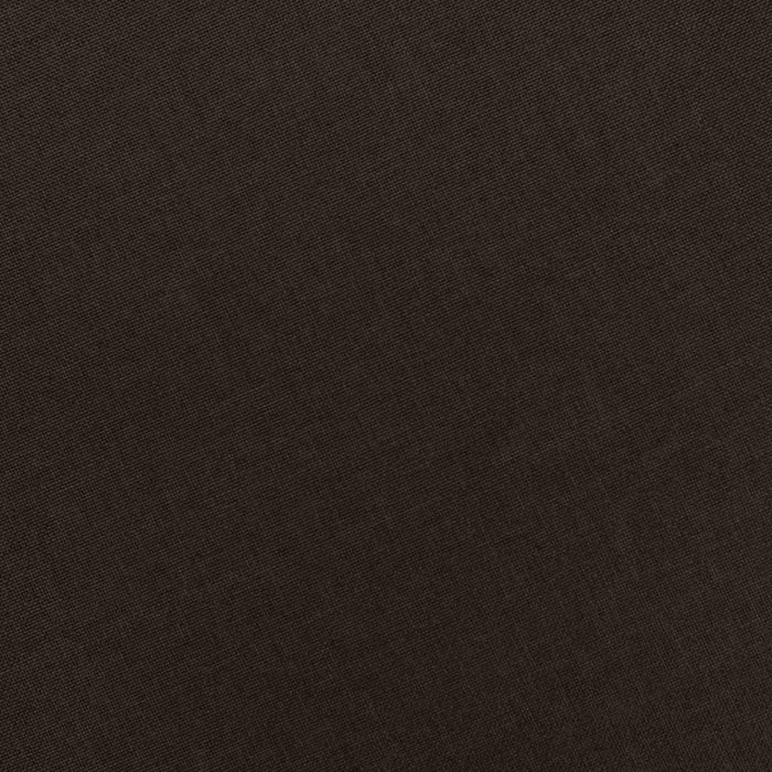 Poltrona Massaggiante con Poggiapiedi Marrone Scuro in Tessuto 320166